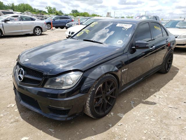 2012 MERCEDES-BENZ C 63 AMG WDDGF7HB7CA699966