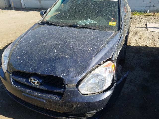 2010 HYUNDAI ACCENT BLU KMHCM3AC3AU178373