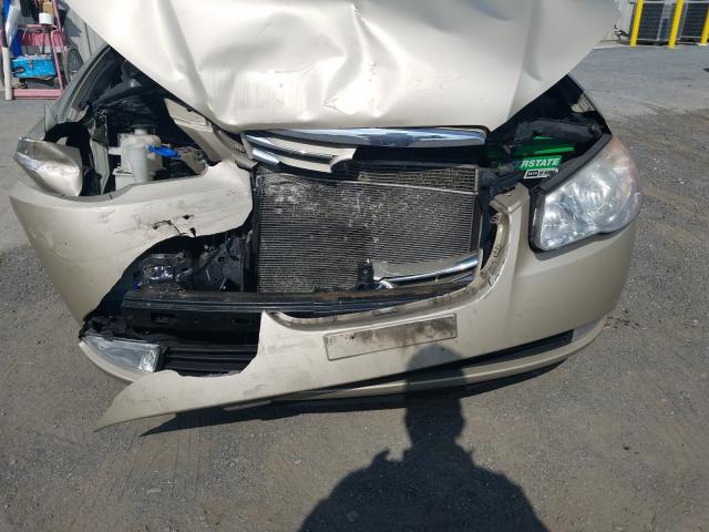 2010 HYUNDAI ELANTRA BL KMHDU4AD0AU077178