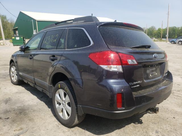 2011 SUBARU OUTBACK 2. 4S4BRBKC3B3428403
