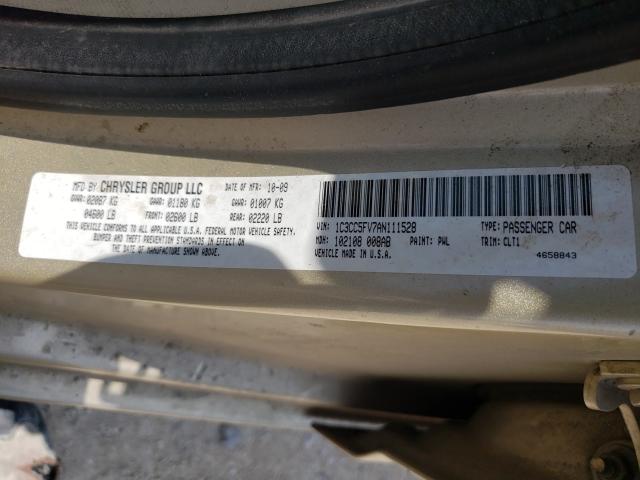 2010 CHRYSLER SEBRING LI 1C3CC5FV7AN111528
