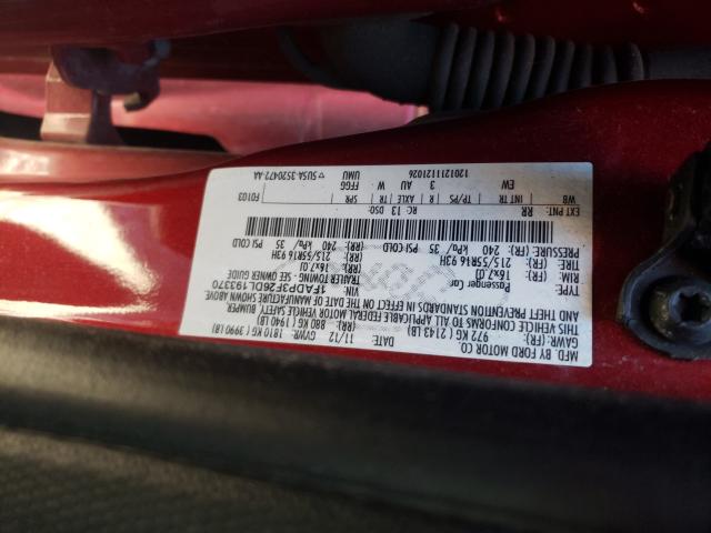 2013 FORD FOCUS SE 1FADP3F26DL193370