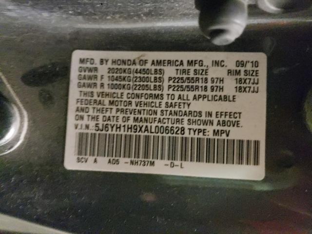 2010 HONDA ELEMENT SC 5J6YH1H9XAL006628
