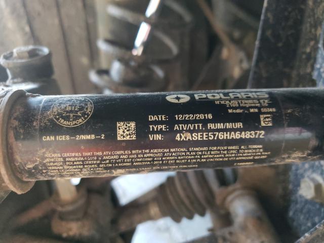 2017 POLARIS SPORTSMAN 4XASEE576HA648372