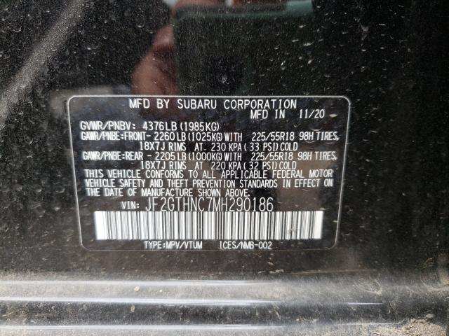 JF2GTHNC7MH290186 Subaru Crosstrek Limited