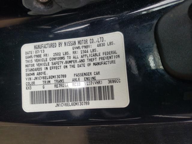 2014 INFINITI Q60 JOURNE JN1CV6EL6EM130789