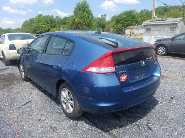2010 HONDA INSIGHT EX JHMZE2H78AS025321