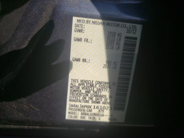 2013 NISSAN ALTIMA 2.5 1N4AL3APXDC161023