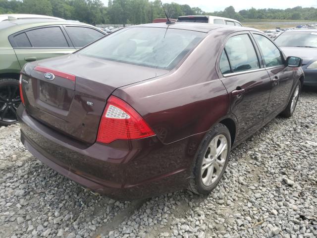 2012 FORD FUSION SE 3FAHP0HA0CR164600