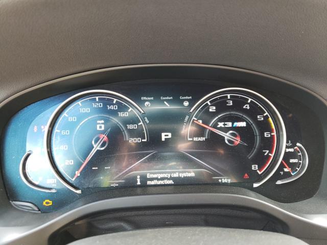2020 BMW X3 M COMPE 5YMTS0C00L9B22306