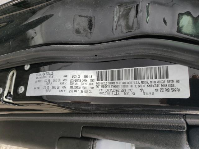 2016 JEEP CHEROKEE O 1C4PJMJS3GW315188