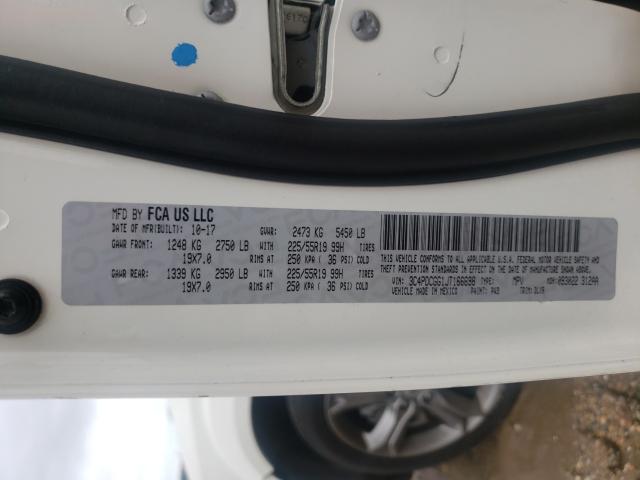 2018 DODGE JOURNEY CR 3C4PDCGG1JT166698