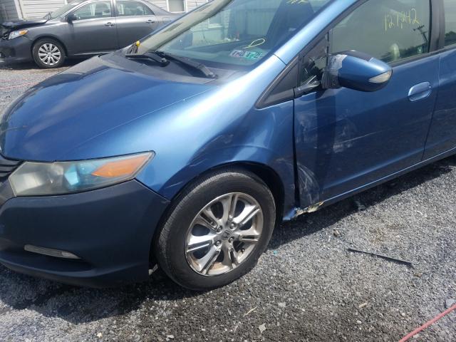 2010 HONDA INSIGHT EX JHMZE2H78AS025321