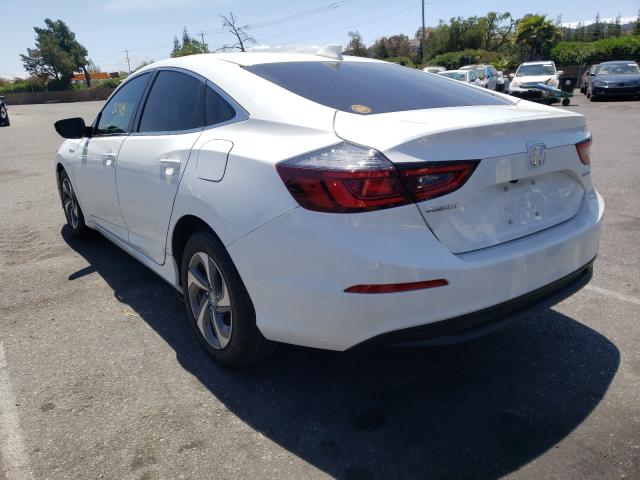 2019 HONDA INSIGHT LX 19XZE4F14KE010749