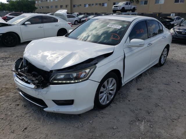 2014 HONDA ACCORD EXL 1HGCR3F85EA027750