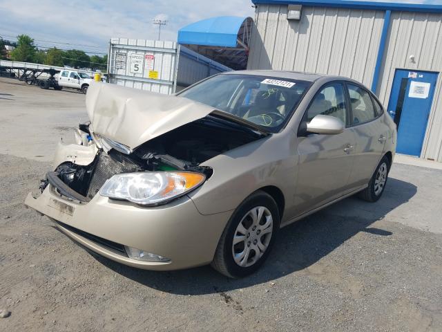 2010 HYUNDAI ELANTRA BL KMHDU4AD0AU077178