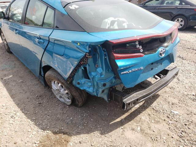 2021 TOYOTA PRIUS PRIM JTDKAMFP2M3173234