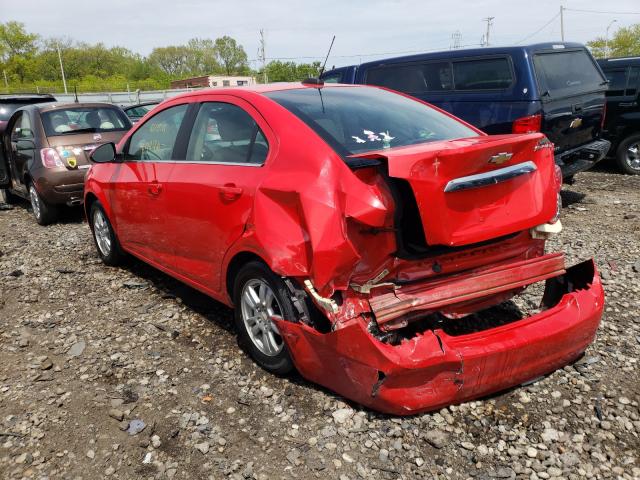 2015 CHEVROLET SONIC LT 1G1JC5SH2F4126768