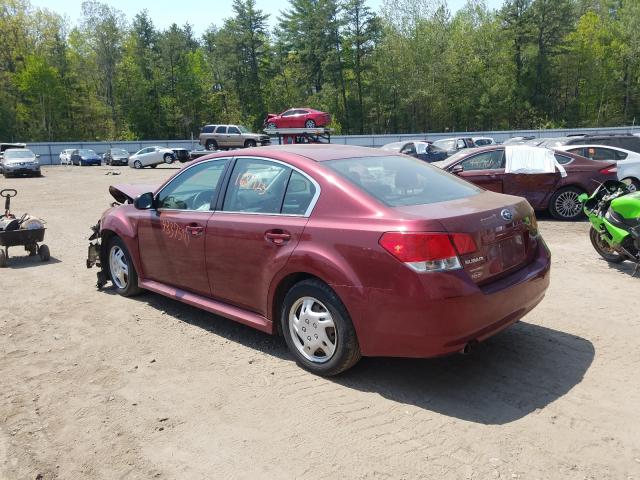 2010 SUBARU LEGACY 2.5 4S3BMBA60A3213106