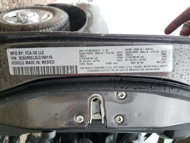 2020 RAM 2500 TRADE 3C6UR5CL8LG194116