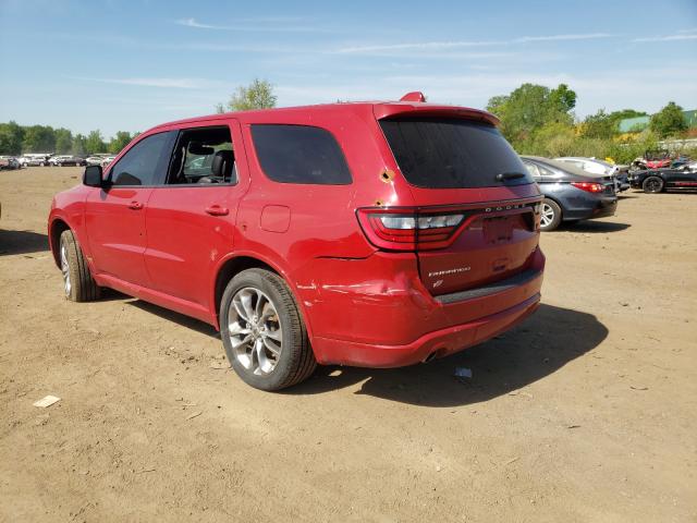 Dodge Durango 2 красный матовый