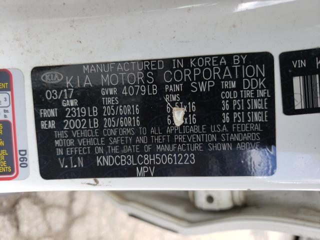 2017 KIA NIRO FE KNDCB3LC8H5061223