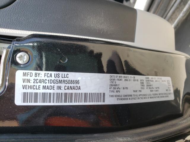 2021 CHRYSLER VOYAGER LX 2C4RC1DG5MR508696