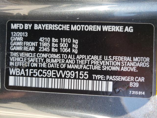 2014 BMW 228 I WBA1F5C59EVV99155