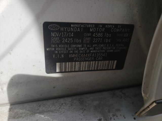 2015 HYUNDAI SONATA HYB KMHEC4A4XFA135541