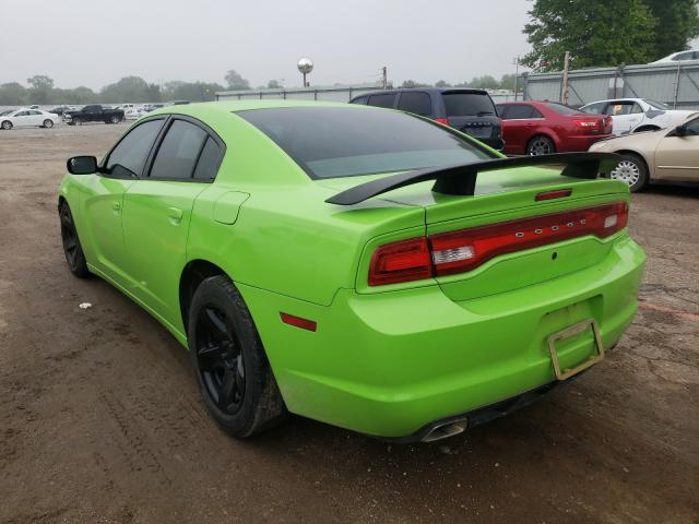  DODGE CHARGER 2012 Зеленый