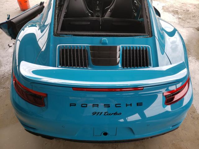 VIN WP0AD2A96KS140370 2019 Porsche 911, Turbo no.7