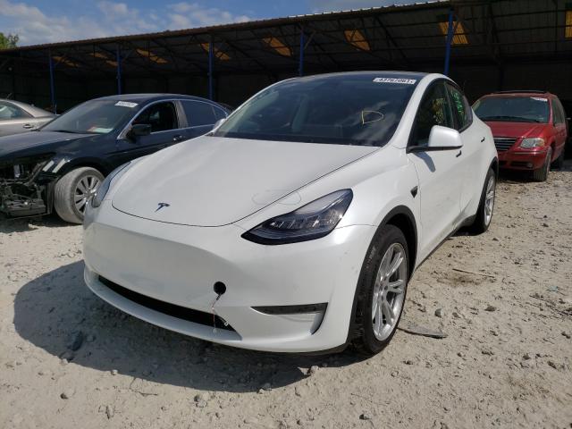 2021 TESLA MODEL Y 5YJYGDEE7MF118970