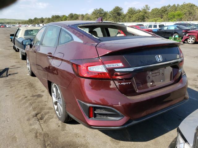 2018 HONDA CLARITY TO JHMZC5F38JC011128
