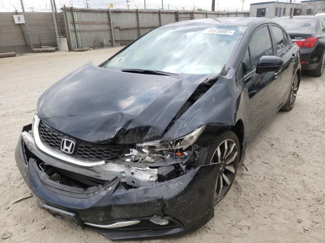 2014 HONDA CIVIC EXL 19XFB2F95EE232324