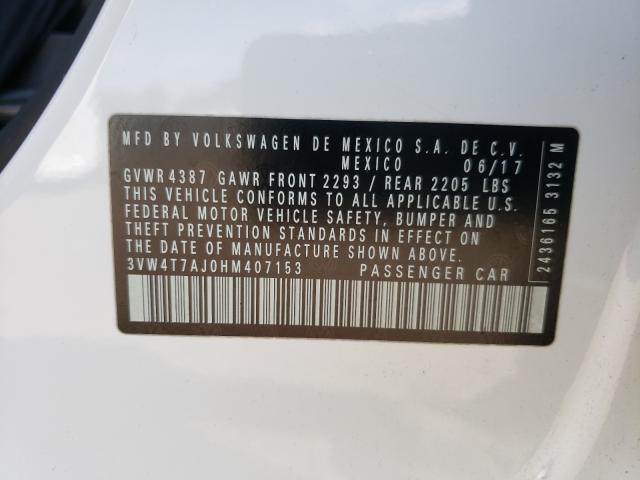 2017 VOLKSWAGEN JETTA GLI 3VW4T7AJ0HM407153