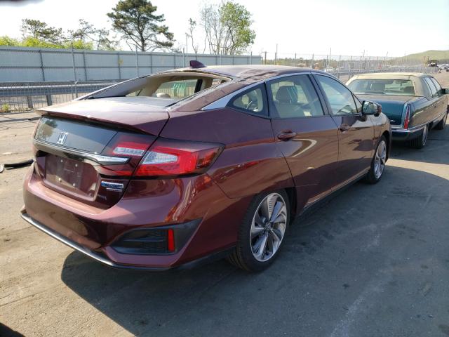 2018 HONDA CLARITY TO JHMZC5F38JC011128