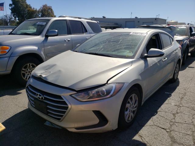 2017 HYUNDAI ELANTRA SE KMHD74LF7HU108541
