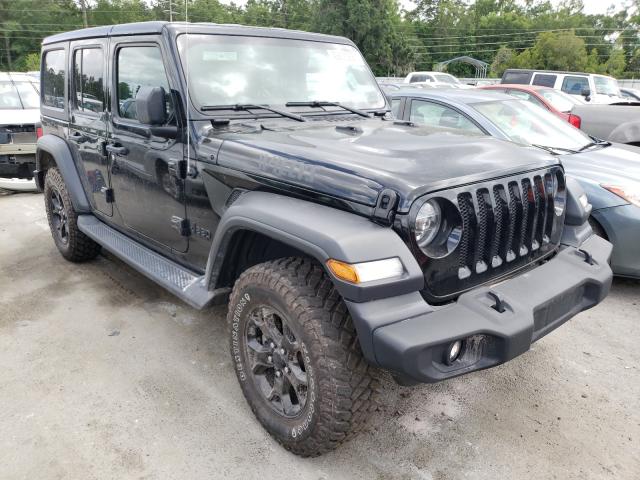 Jeep 2020 Wrangler on Water