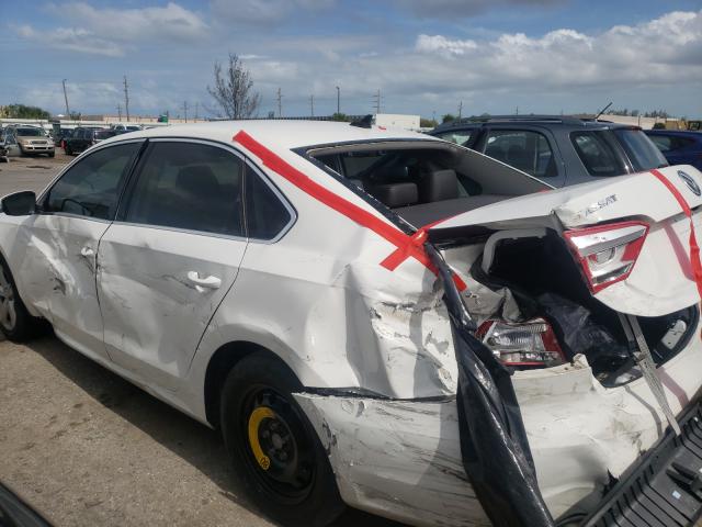 2014 VOLKSWAGEN PASSAT SE 1VWBP7A39EC007912