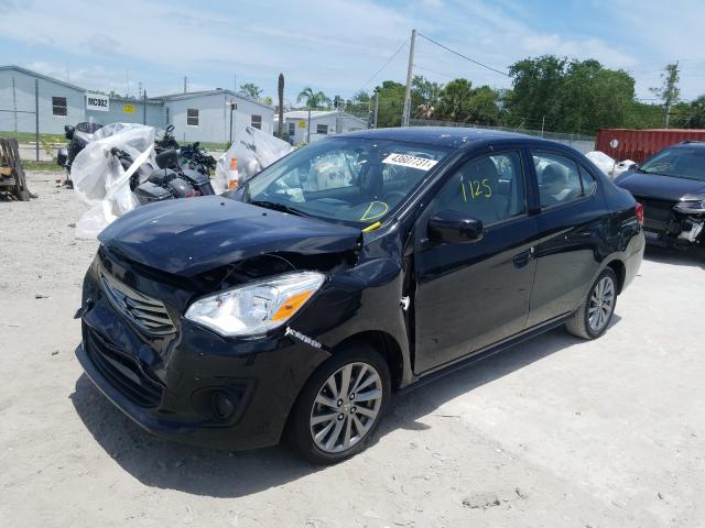 2019 MITSUBISHI MIRAGE G4 ML32F3FJ1KHF11123