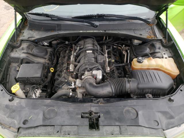  DODGE CHARGER 2012 Зеленый
