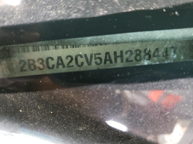 2010 DODGE CHARGER 2B3CA2CV5AH288447