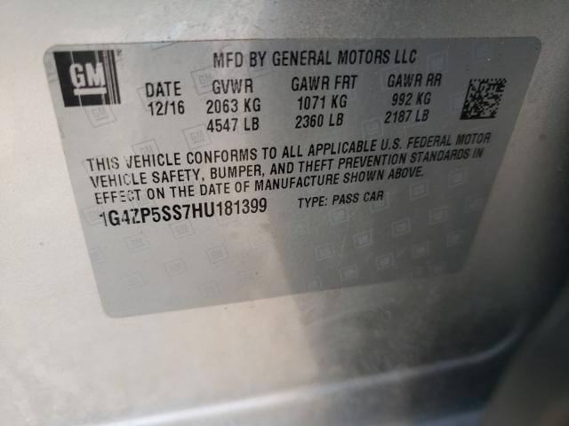 2017 BUICK LACROSSE E 1G4ZP5SS7HU181399