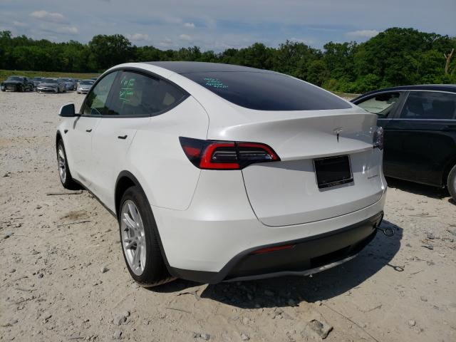 2021 TESLA MODEL Y 5YJYGDEE7MF118970