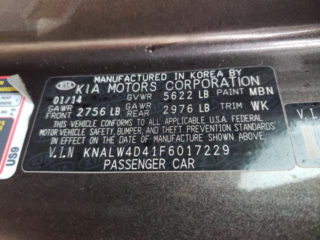 2015 KIA K900 KNALW4D41F6017229