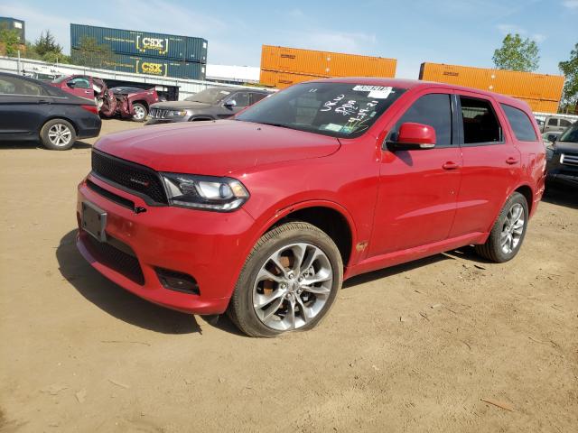 Dodge Durango 2 красный матовый