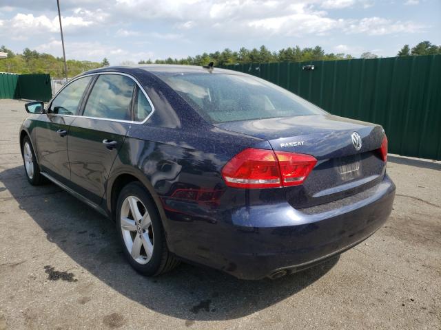 2013 VOLKSWAGEN PASSAT SE 1VWBN7A30DC129353