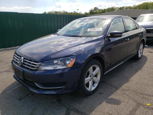 2013 VOLKSWAGEN PASSAT SE 1VWBN7A30DC129353
