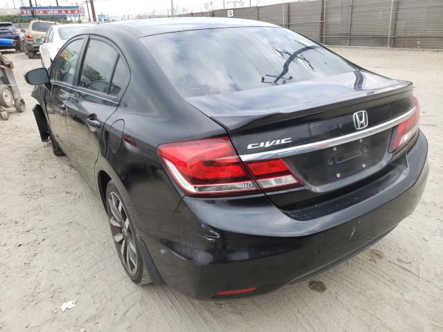 2014 HONDA CIVIC EXL 19XFB2F95EE232324