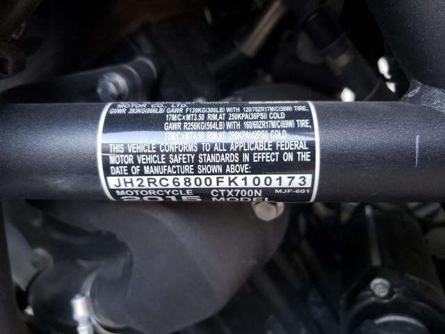 2015 HONDA CTX700 N JH2RC6800FK100173